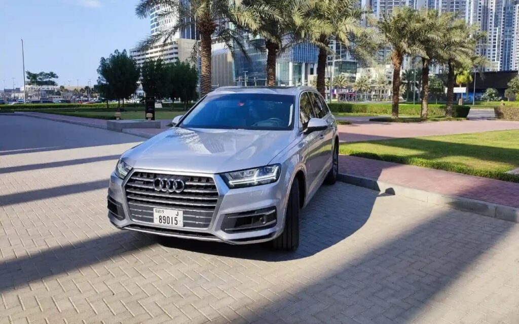 rent audi in dubai